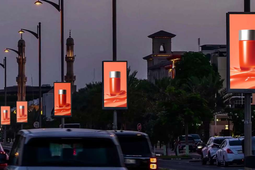 Jumeirah Lamp Post Advertising