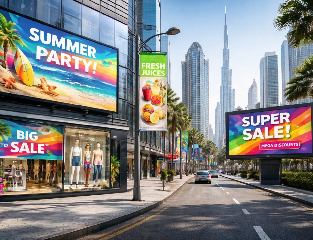 Large Format Digital Printing in Dubai: Uses, Benefits & Applications