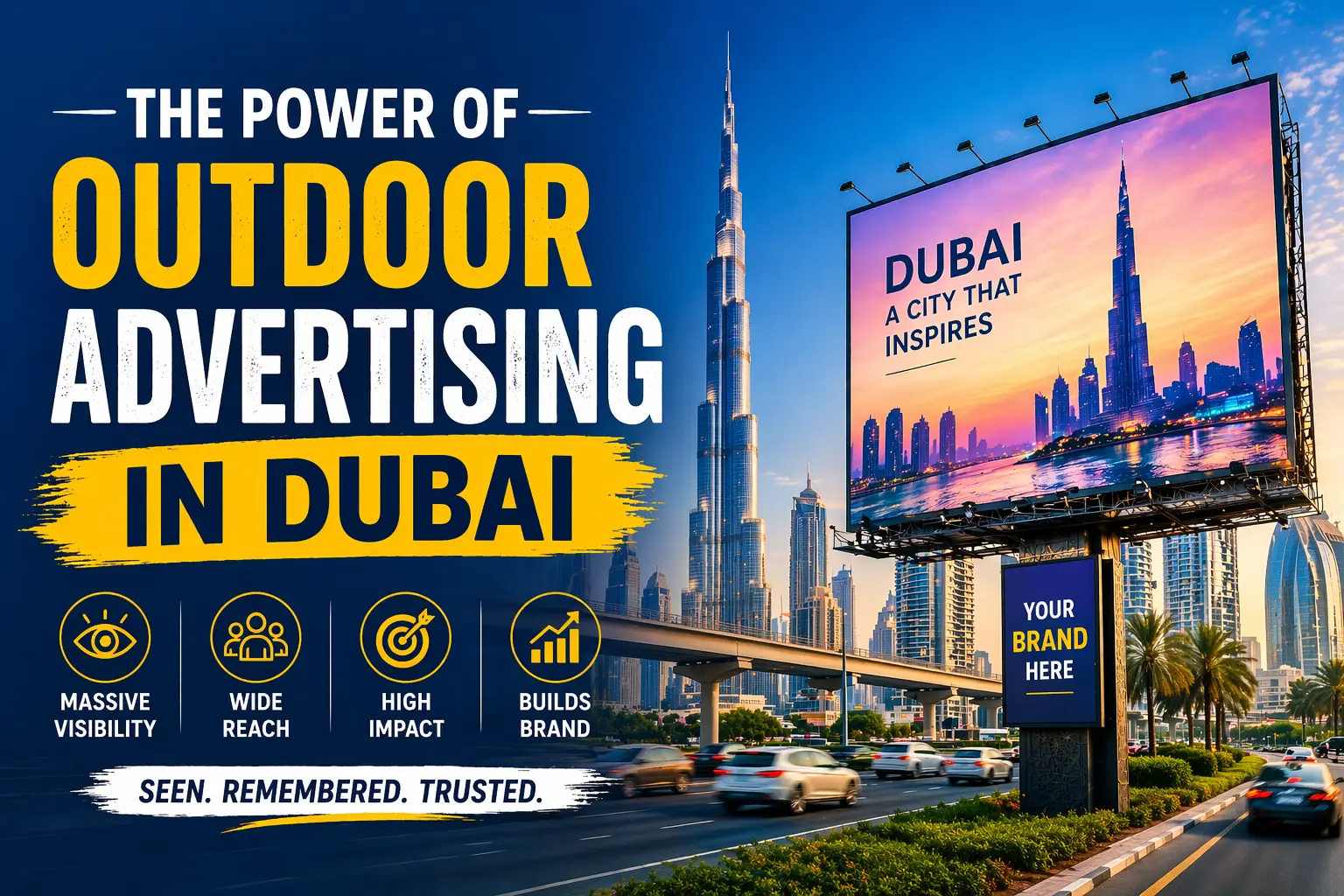 The Power of Outdoor Advertising in Dubai