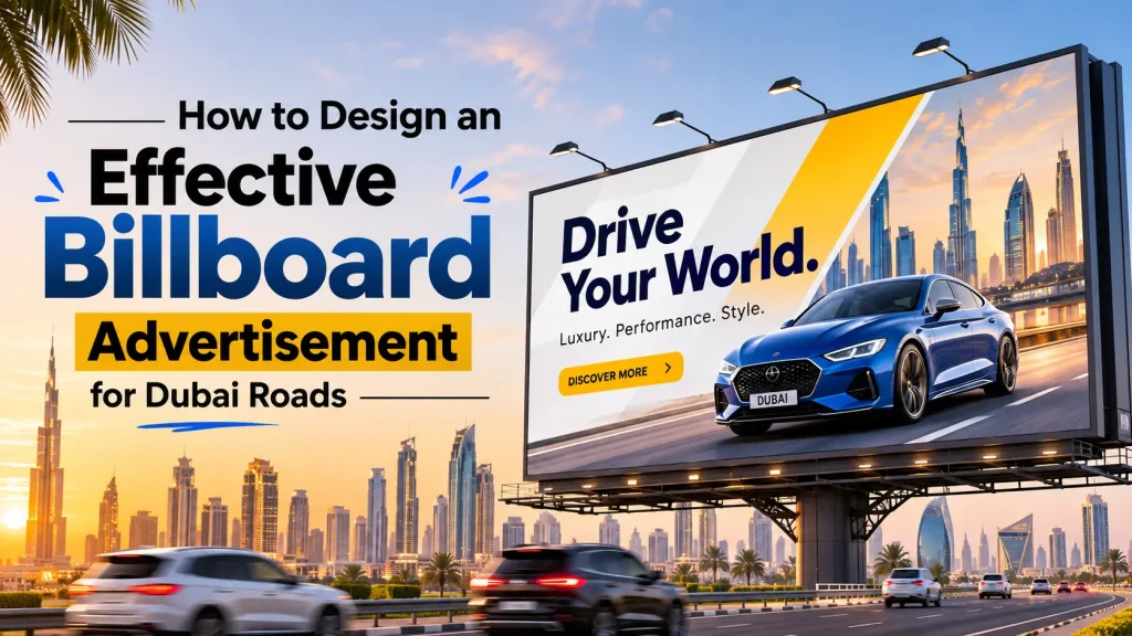 How to Design an Effective Billboard Advertisement for Dubai Roads