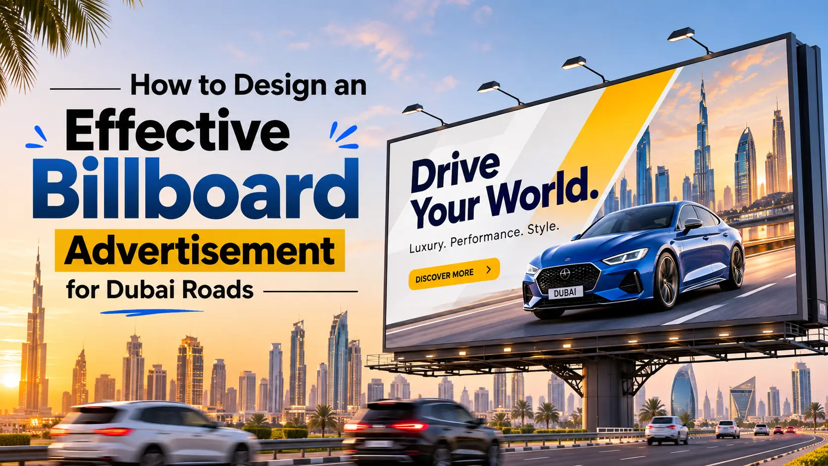 How to Design an Effective Billboard Advertisement for Dubai Roads